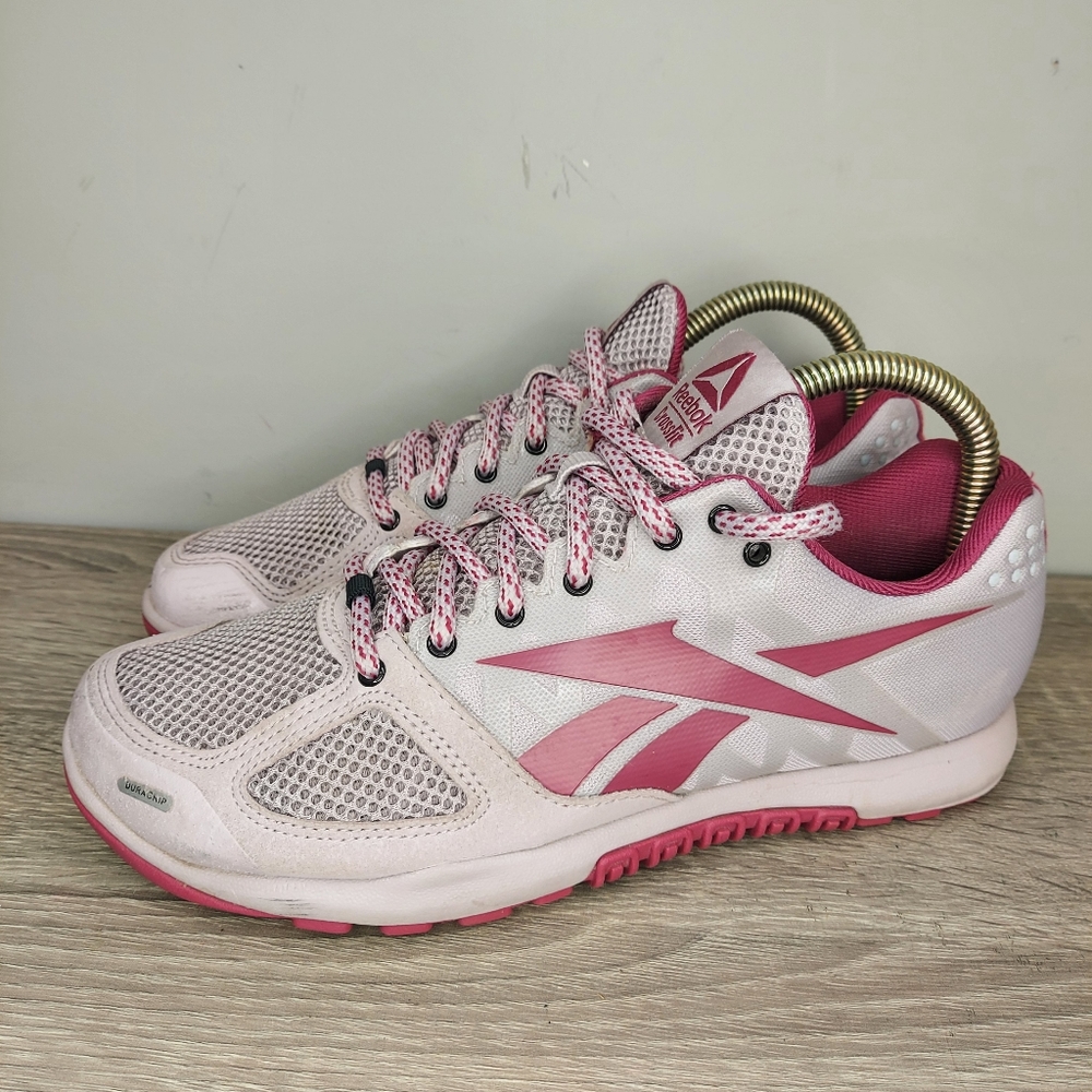 COPY - Reebok Crossfit Women's Size 8 Pink/Gray Shoes (023501 1218)